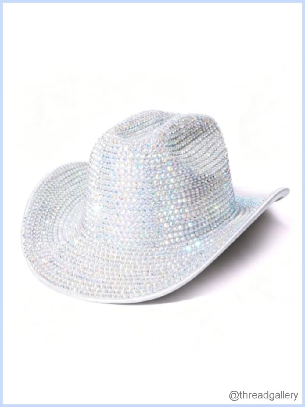 Rhinestone Cowboy Hat Bling Diamond Western Women's